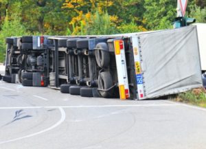 verunglückter LKW